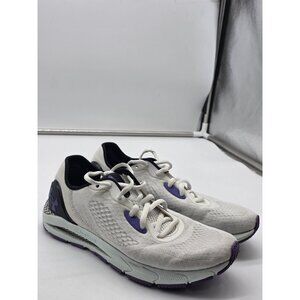 Under Armour HOVR Sonic 5 Shoes Womens Size 8.5 White Sneakers 3024906-103
